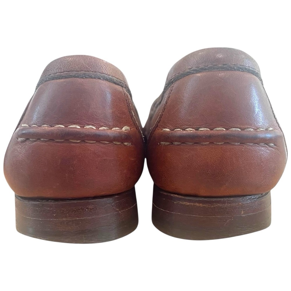 Ralph Lauren Tan Leather Loafers - Picture 7 of 12